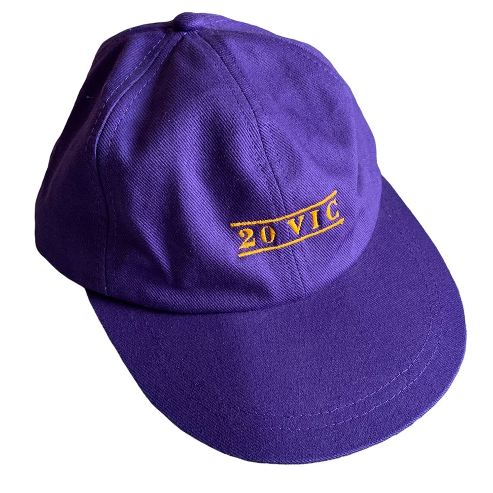 Vintage purple and green 20 VIC dad hat